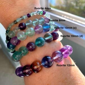 Fluorite bracelets